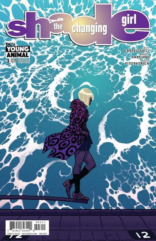 Shade, The Changing Girl #3 cover