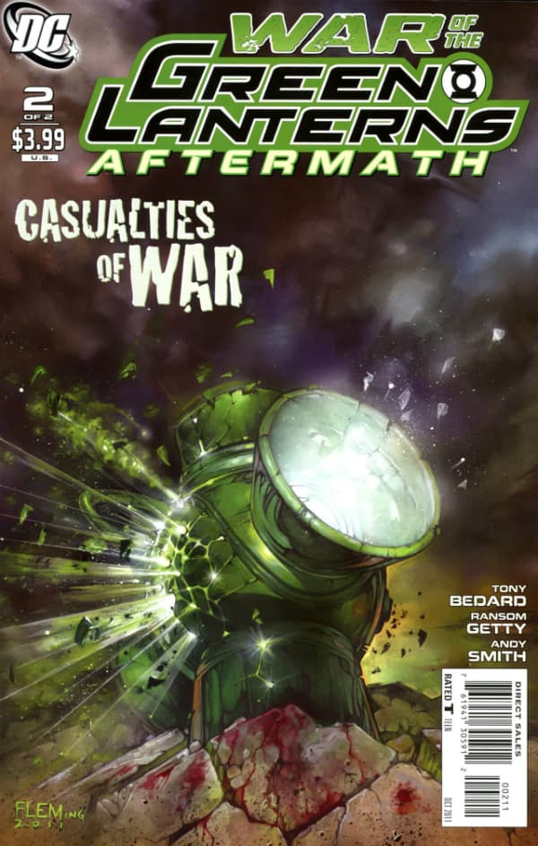 War of the Green Lanterns: Aftermath #2 cover