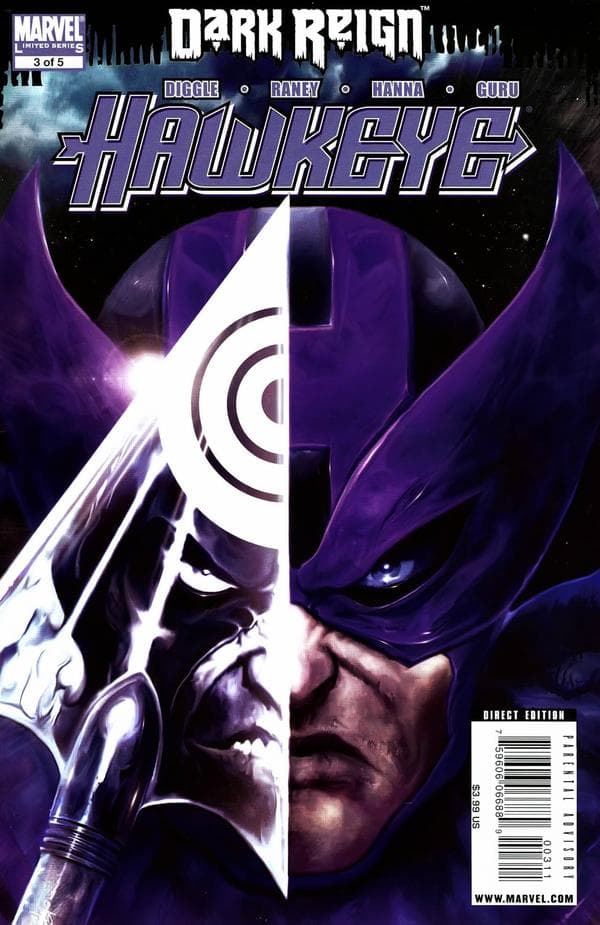 Dark Reign: Hawkeye #3 cover