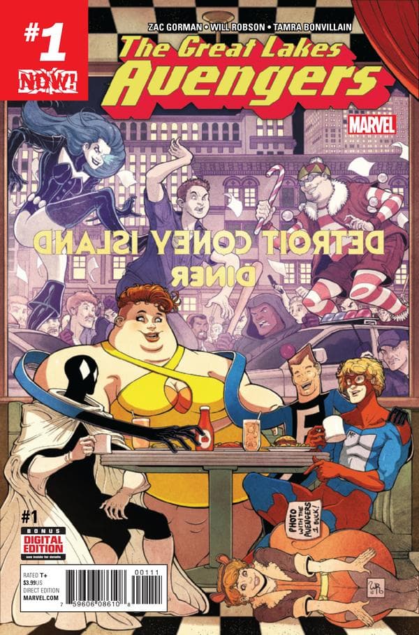 Great Lakes Avengers cover — © Marvel Comics