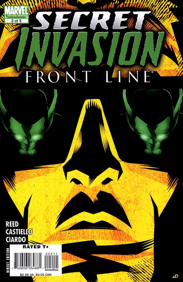 Secret Invasion: Front Line #2 cover