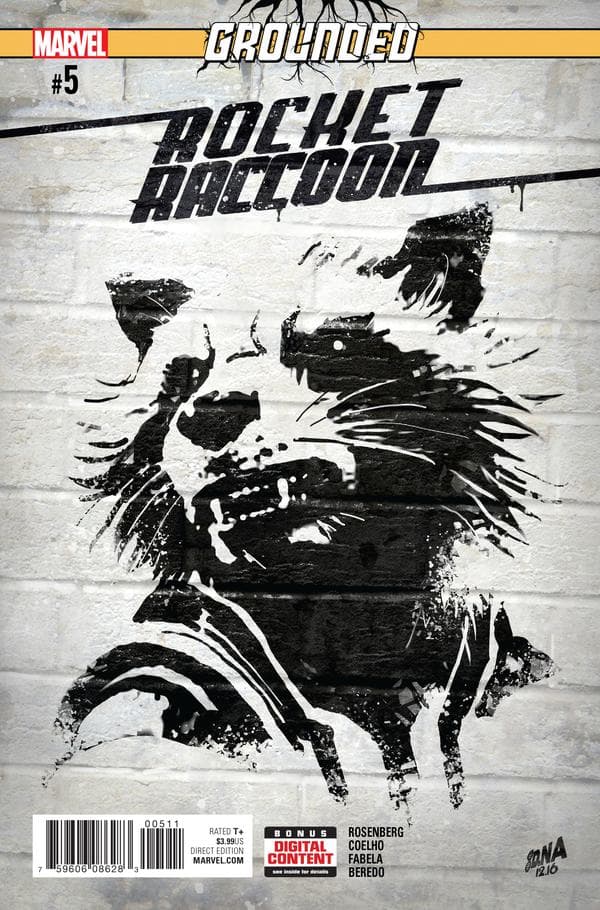 Rocket Raccoon #5 cover