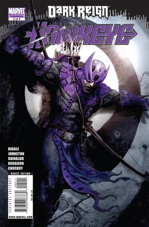 Dark Reign: Hawkeye #5 cover