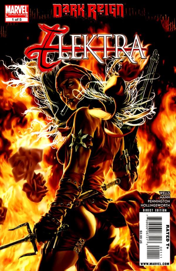 Dark Reign: Elektra cover — © Marvel Comics