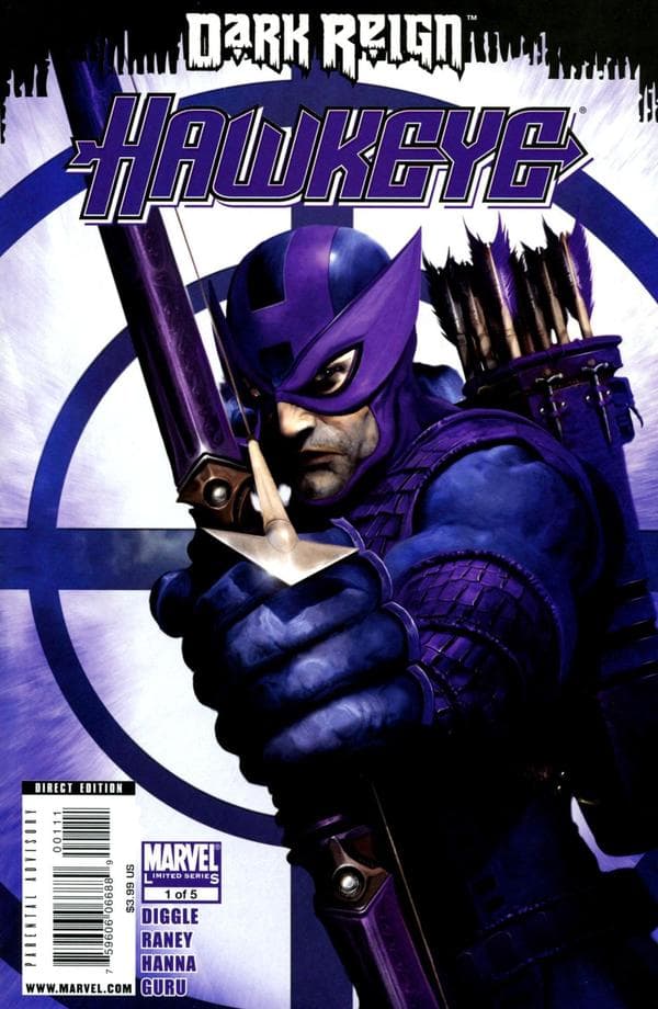 Dark Reign: Hawkeye #1 cover