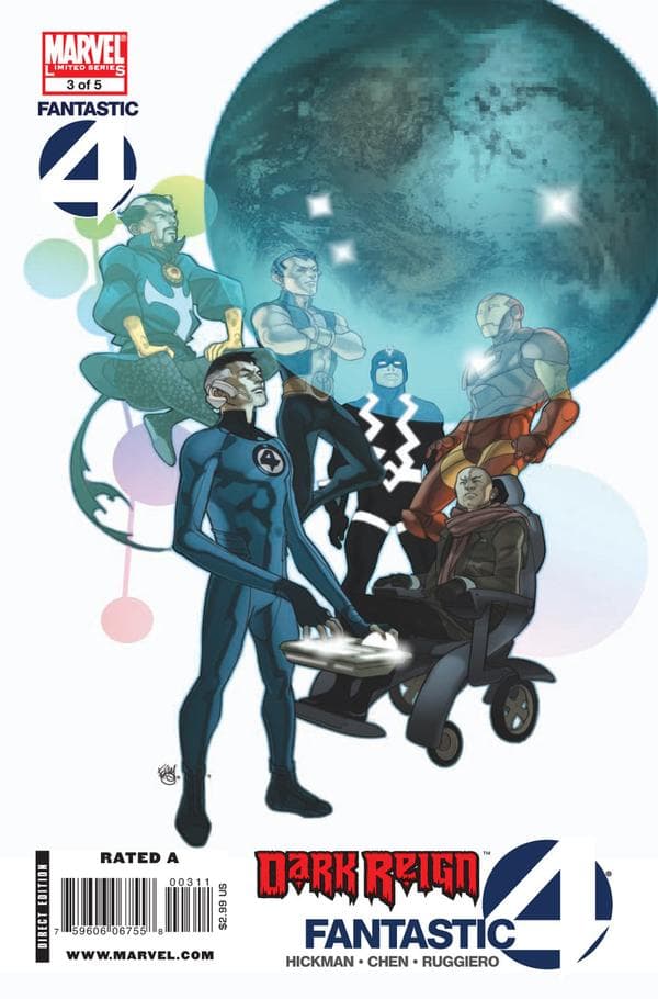 Dark Reign: Fantastic Four #3 cover