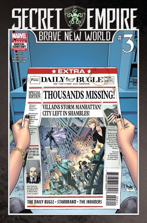Secret Empire: Brave New World #3 cover
