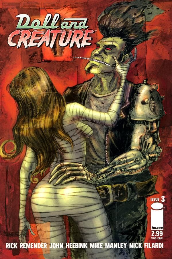 Doll and Creature #3 cover