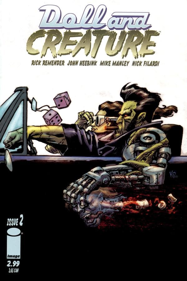 Doll and Creature #2 cover