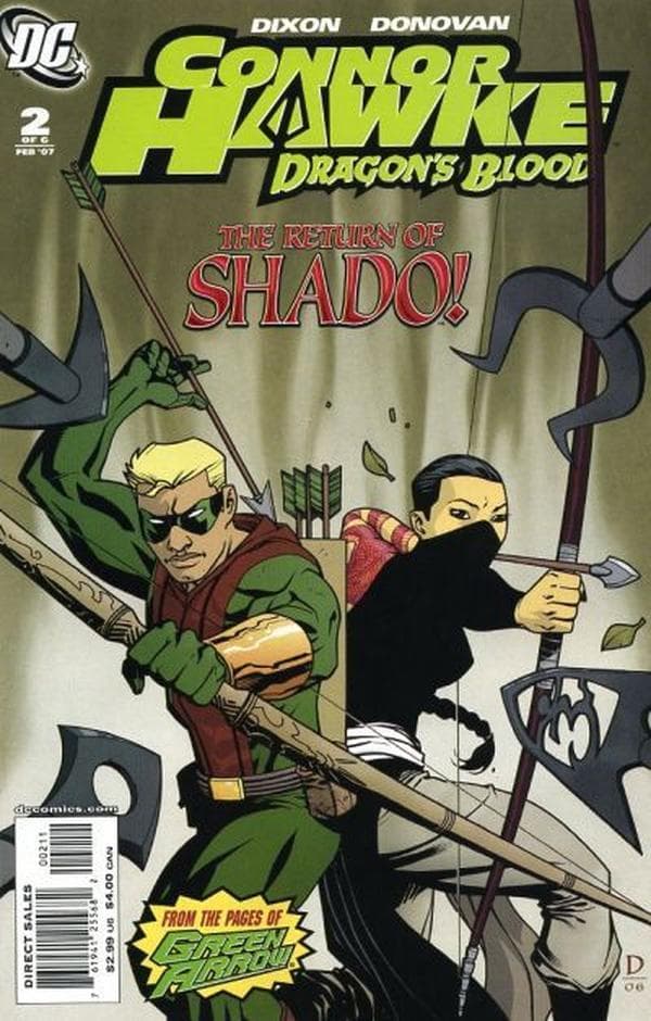Connor Hawke: Dragon's Blood #2 cover