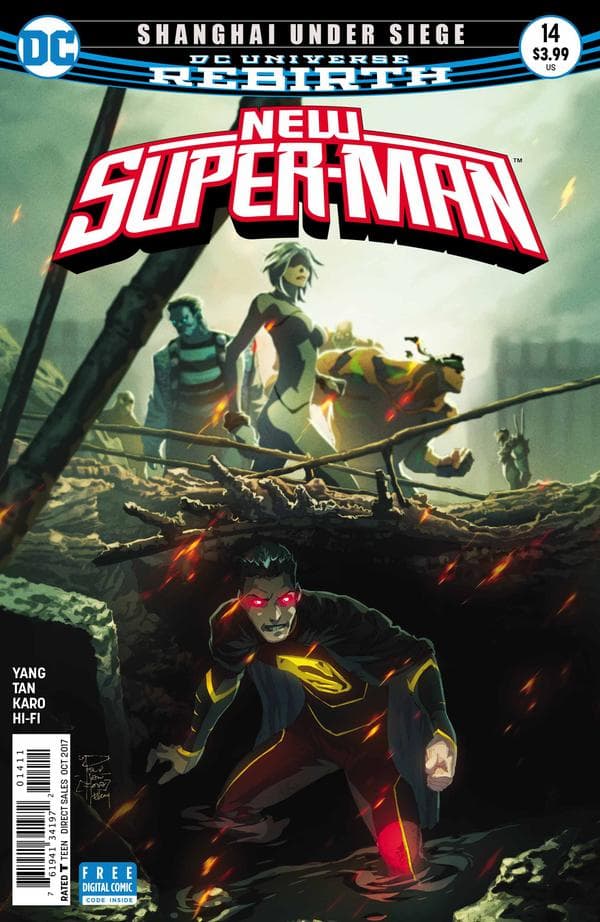 New Super-Man #14 cover