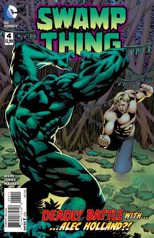 Swamp Thing #4 cover