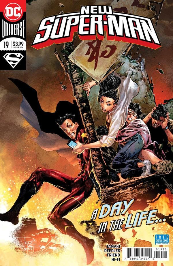 New Super-Man #19 cover