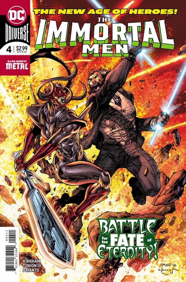 The Immortal Men #4 cover