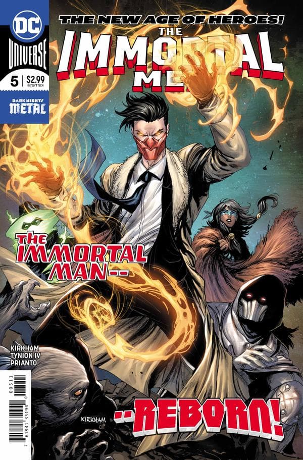 The Immortal Men #5 cover