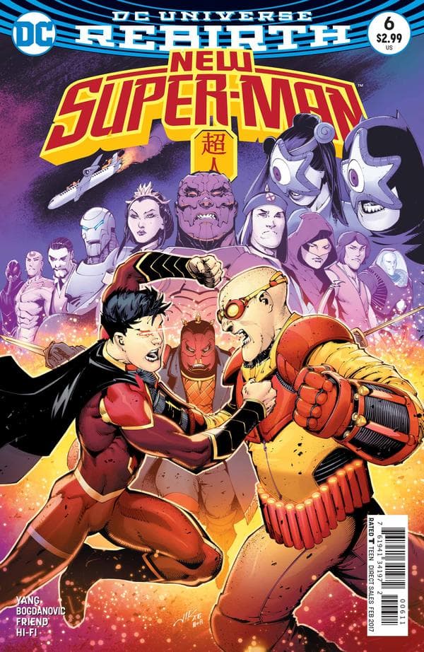 New Super-Man #6 cover
