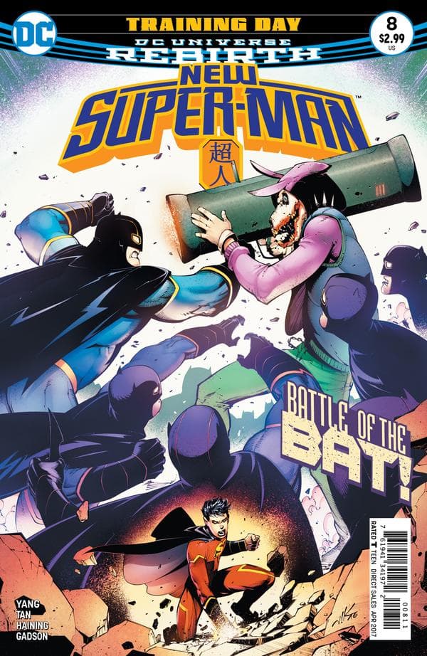 New Super-Man #8 cover