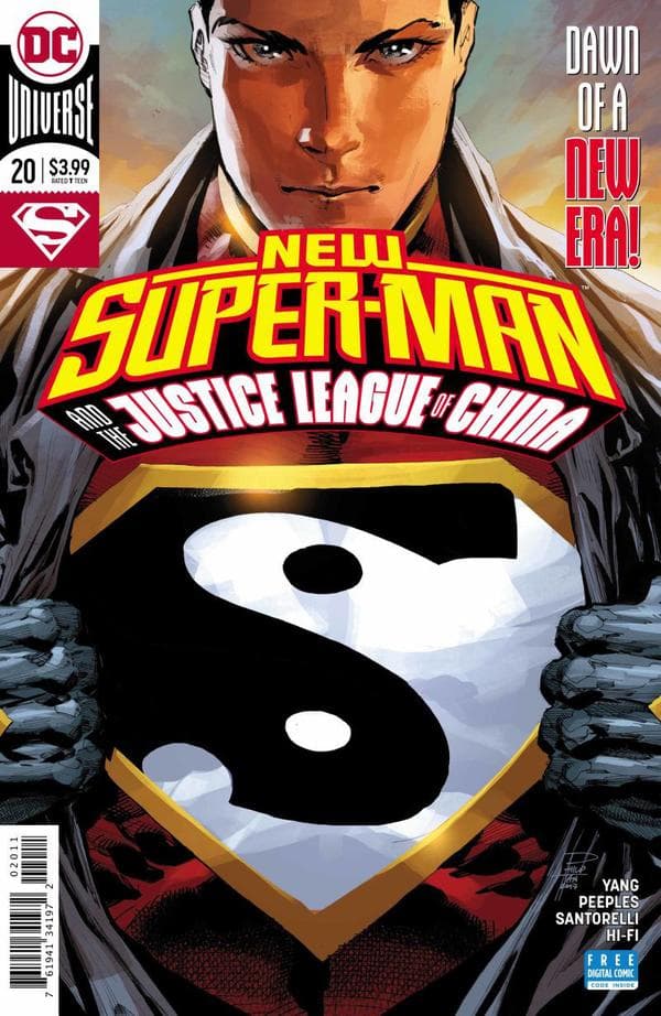 New Super-Man & the Justice League of China #20 cover