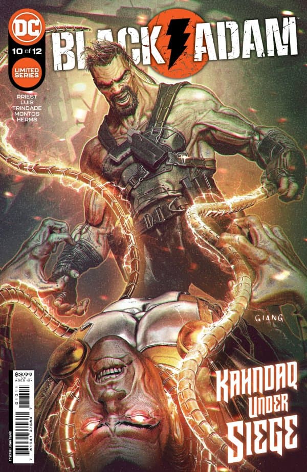 Black Adam #10 cover