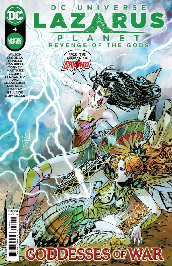 Lazarus Planet: Revenge of the Gods #4 cover