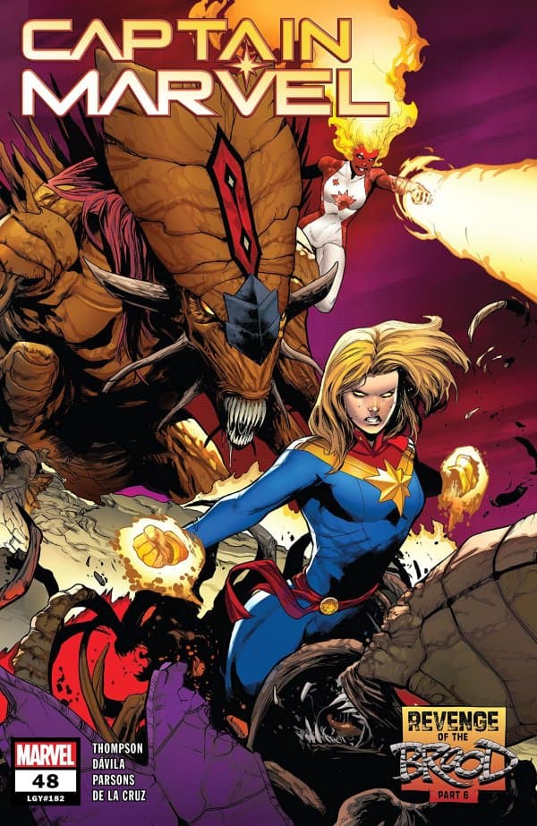 Captain Marvel #48 cover