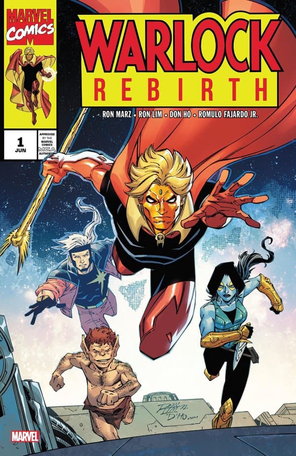 Warlock: Rebirth #1 cover
