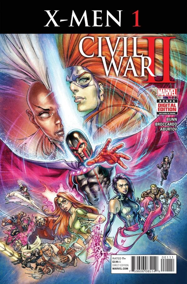 Civil War II: X-Men #1 cover