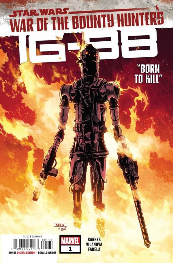Star Wars: War of the Bounty Hunters: IG-88 #1 cover
