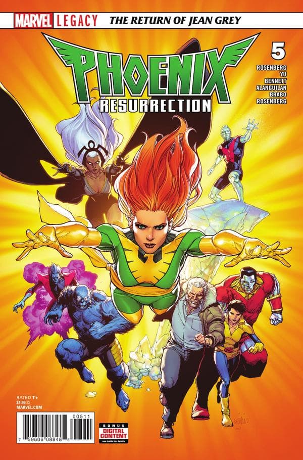 Phoenix Resurrection: The Return of Jean Grey #5 cover