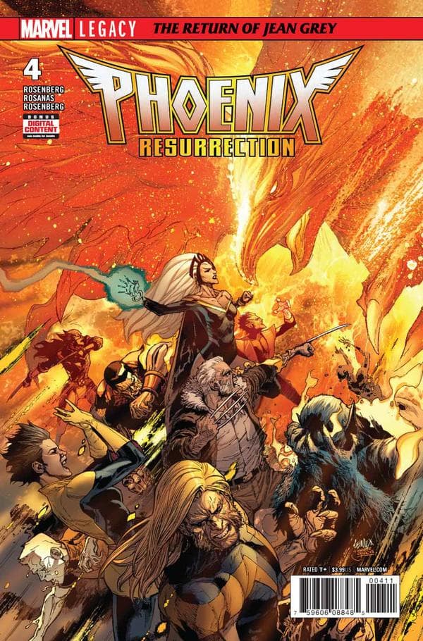 Phoenix Resurrection: The Return of Jean Grey #4 cover