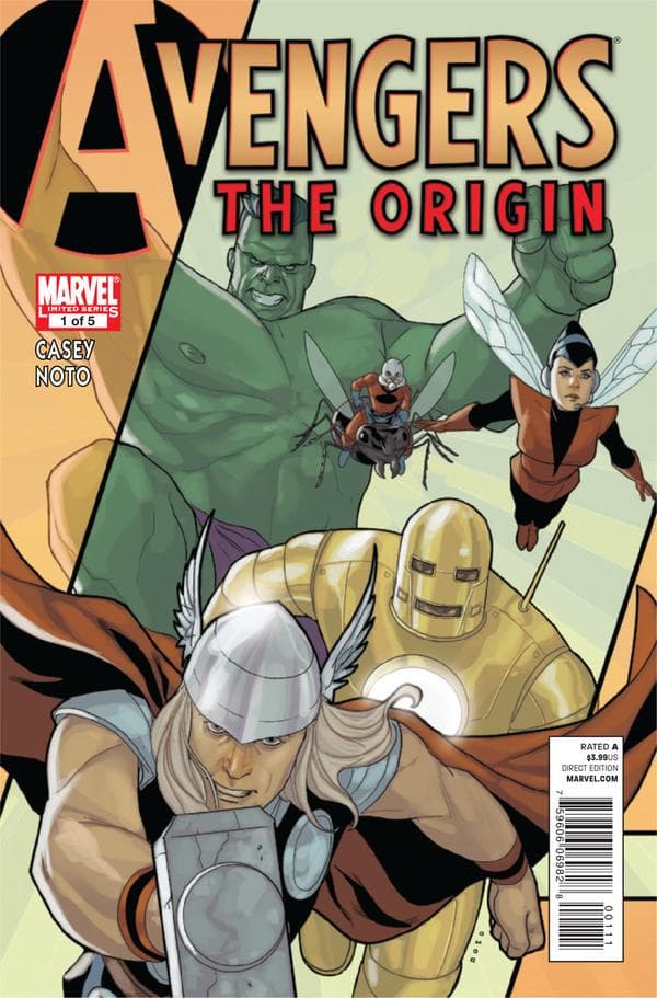 Avengers: The Origin cover — © Marvel Comics
