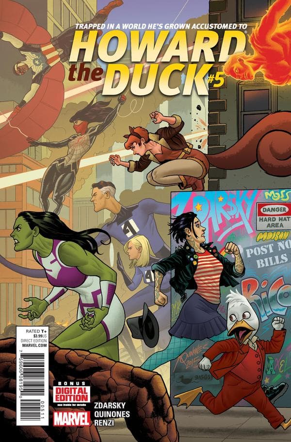 Howard the Duck #5 cover