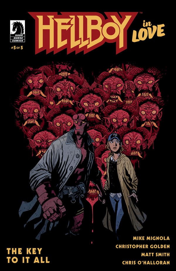 Hellboy in Love #5 cover