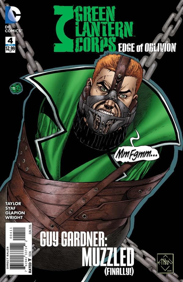 Green Lantern Corps: Edge of Oblivion #4 cover