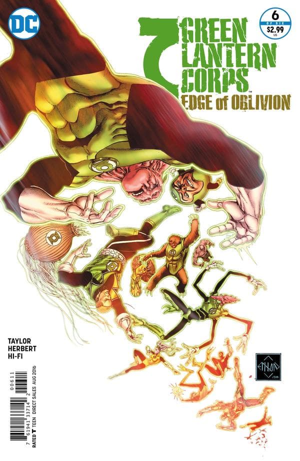 Green Lantern Corps: Edge of Oblivion #6 cover