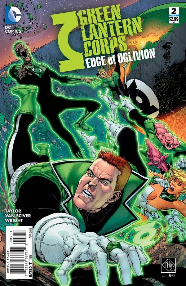 Green Lantern Corps: Edge of Oblivion #2 cover