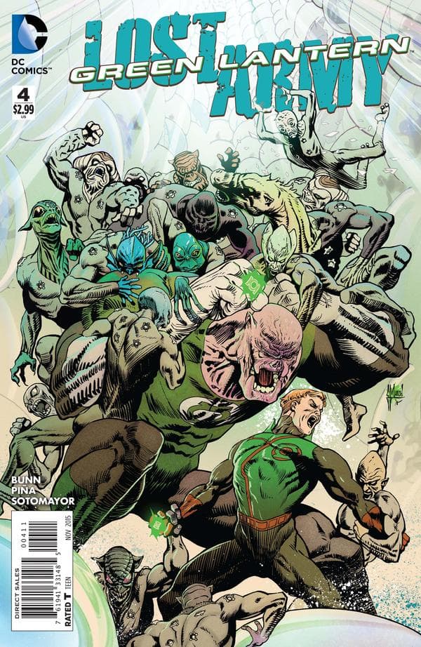 Green Lantern: Lost Army #4 cover