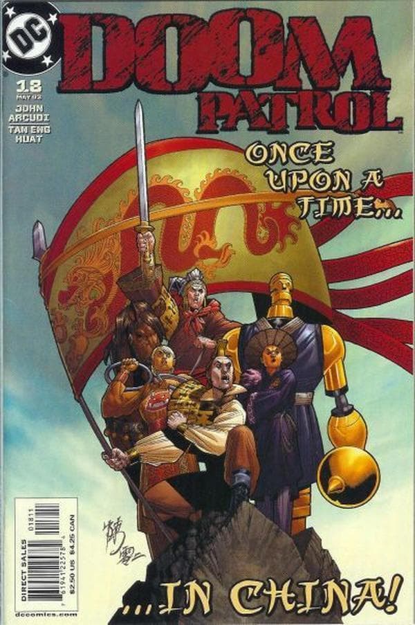 Doom Patrol #18 cover