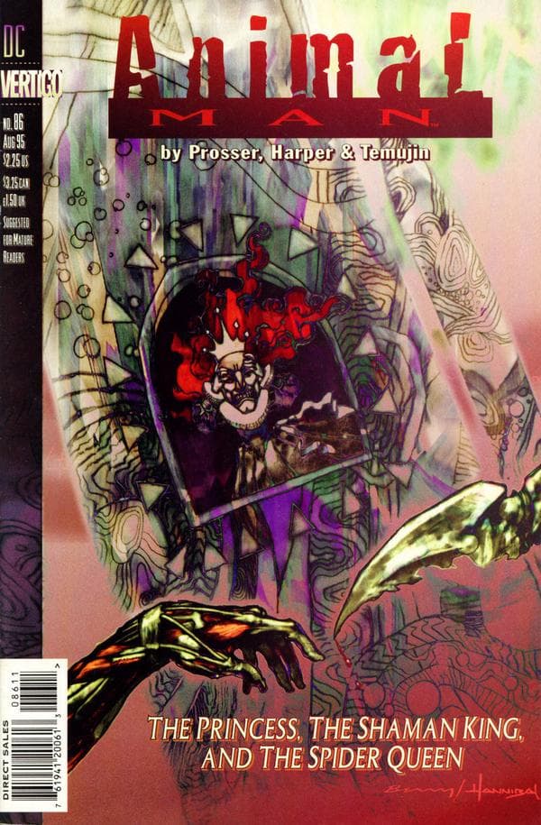 Animal Man #86 cover