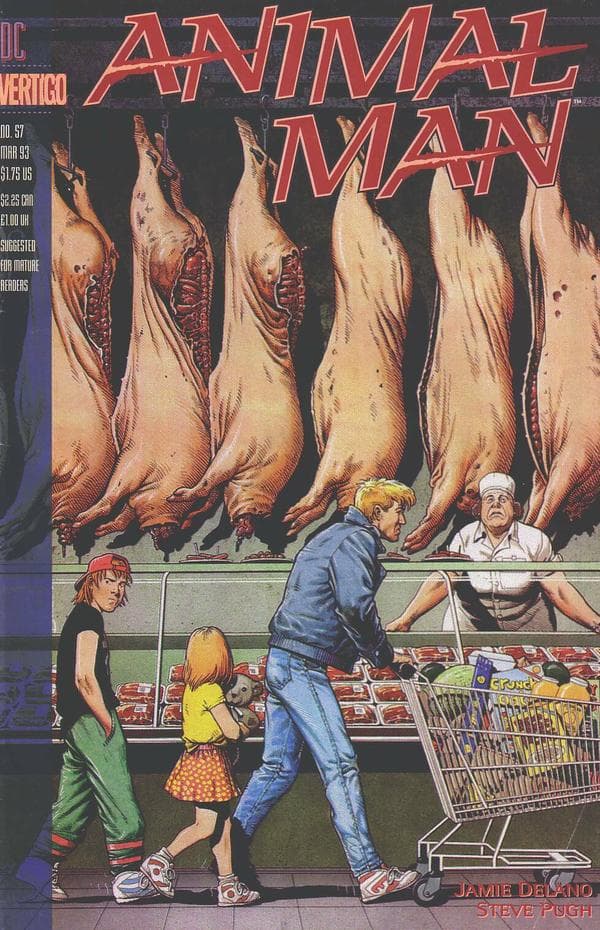 Animal Man #57 cover