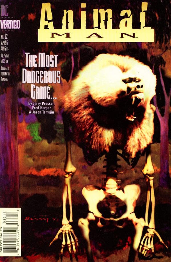 Animal Man #82 cover