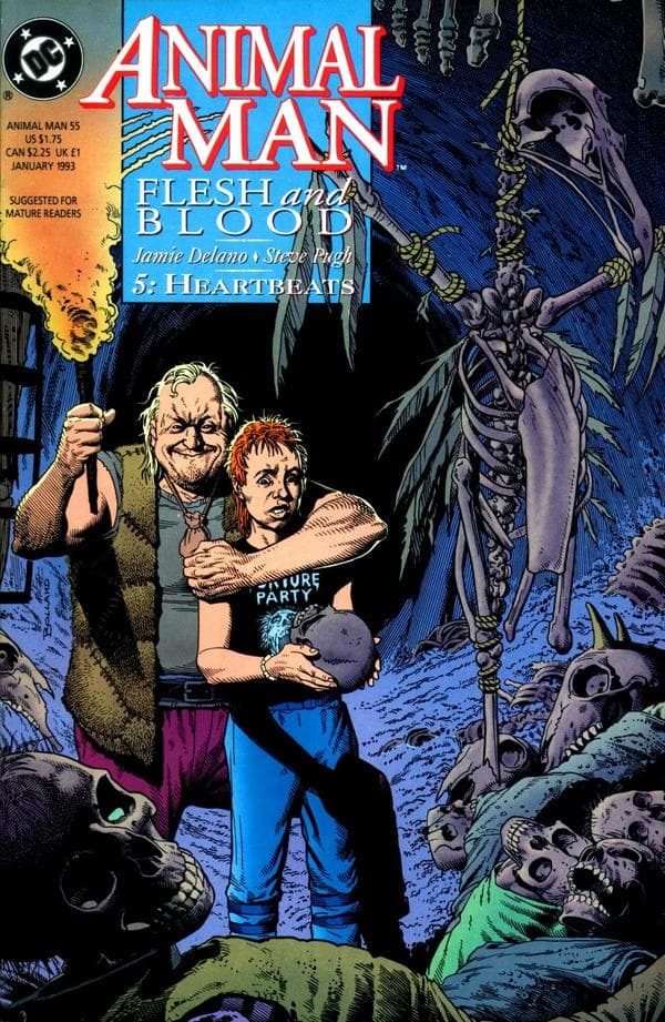 Animal Man #55 cover