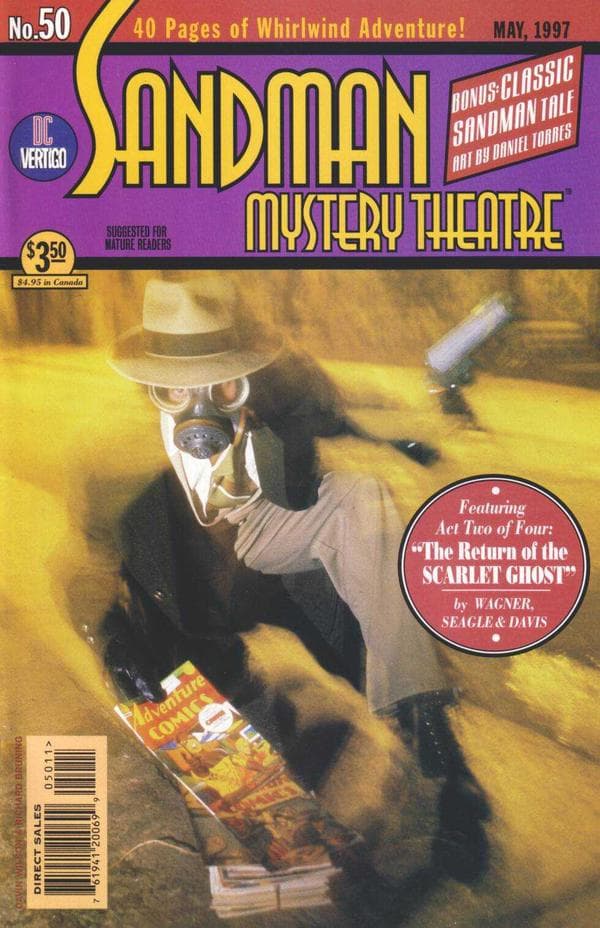 Sandman Mystery Theatre #50 cover