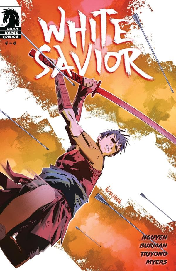 White Savior #4 cover