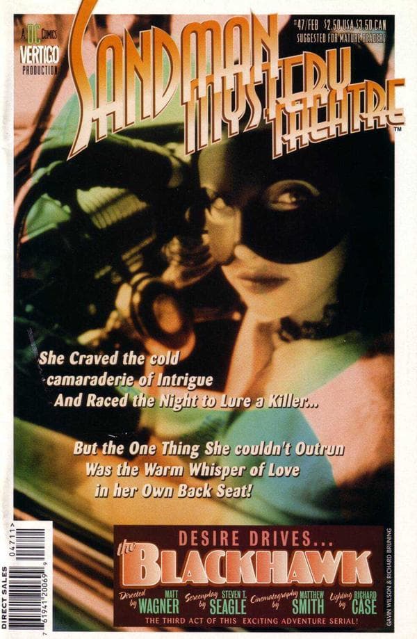 Sandman Mystery Theatre #47 cover