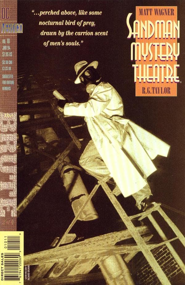 Sandman Mystery Theatre #10 cover