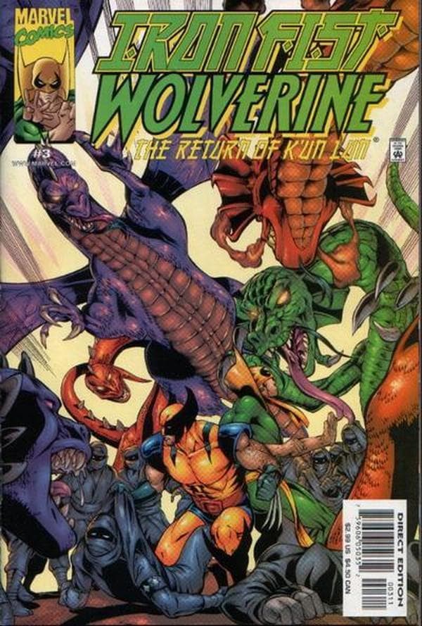Iron Fist: Wolverine #3 cover