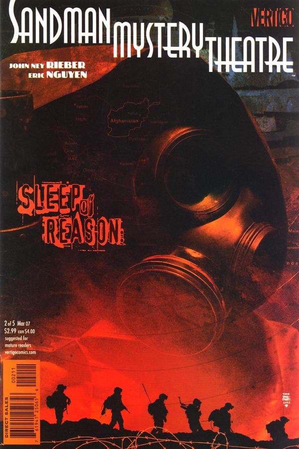 Sandman Mystery Theatre: Sleep of Reason #2 cover