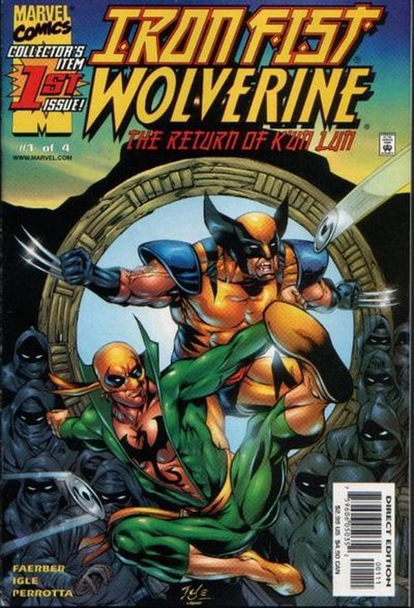 Iron Fist: Wolverine #1 cover