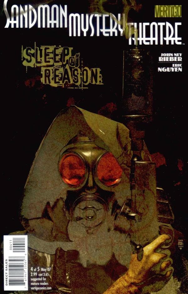 Sandman Mystery Theatre: Sleep of Reason #4 cover